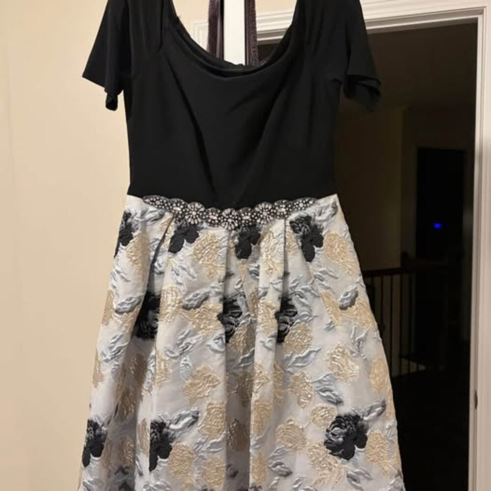 Silver and Gold Party Dress